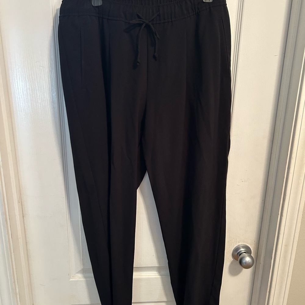 Old Navy Black Billie Trousers Straight-Leg